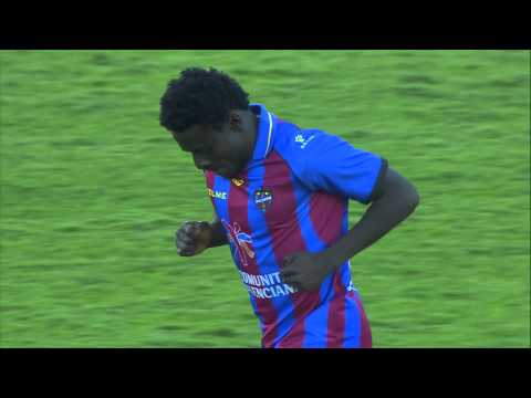La Liga | Gol de Obafemi Martins (2-0) en el Levante - Granada CF | 28-10-2012 | J9