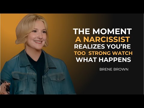 The Moment a Narcissist Realizes You’re Too Strong—Watch What Happens, | Brene Brown Best Speech