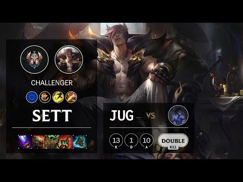 Sett Jungle vs Sylas - EUW Challenger Patch 10.8
