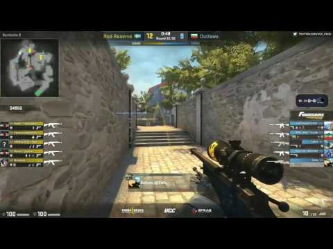 Outlaws.GG CeRq - 3 AWP kills on the bombsite A defense #CSGO #Stream #HLTV #Esports