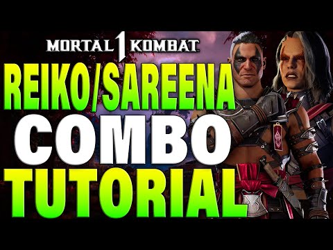 Mortal Kombat 1 Reiko Combos Sareena Kameo - Mortal Kombat 1 Reiko Sareena Combo Tutorial