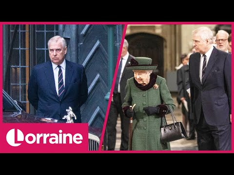 The Royal Family: Prince Andrew Accompanies The Queen To Prince Philip’s Memorial Service | Lorraine