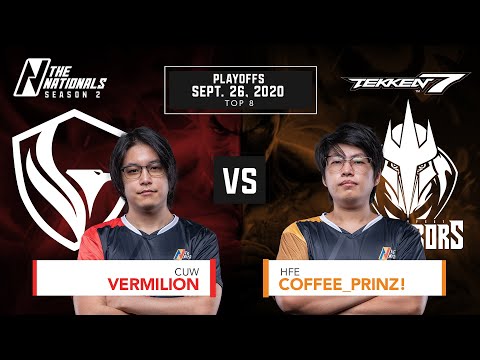 The leg! | CUW.Vermilion vs HFE.Coffee Prinz! | The Nationals Season 2 Tekken 7 Playoffs Pt. 2