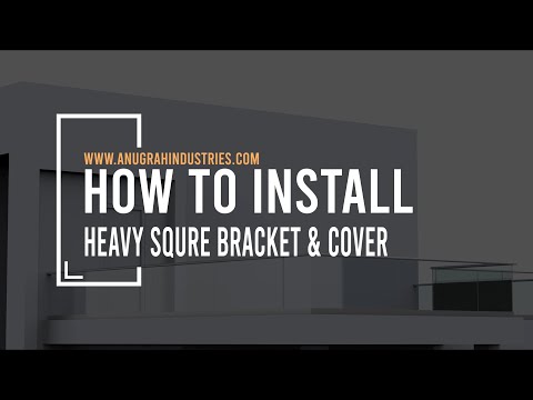 Heavy Squre Bracket & Cover