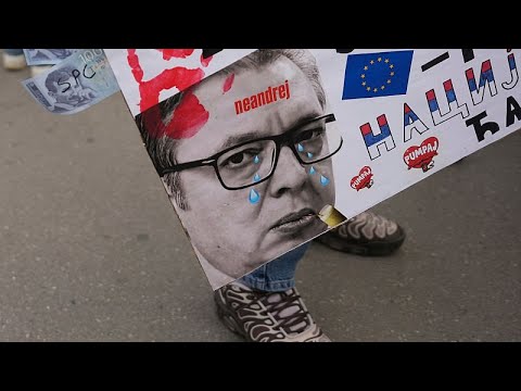 Video Thumbnail: Serbia marks six months since deadly collapse at Novi Sad railway station