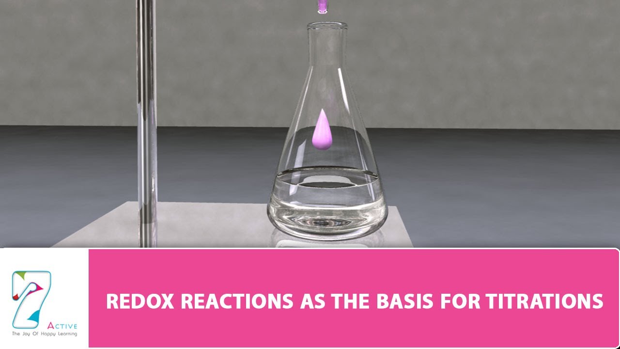 REDOX REACTIONS AS THE BASIS FOR TITRATIONS