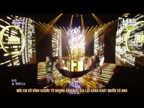 [HDVN][Vietsub] Stay With Me - Taeyang ft G-Dragon (SBS Inkigayo 140608)