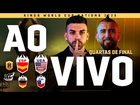 🔴AO VIVO: KINGS WORLD CUP NATIONS 2026 | QUARTAS DE FINAL | CHILE X ALEMANHA | ESPANHA X USA