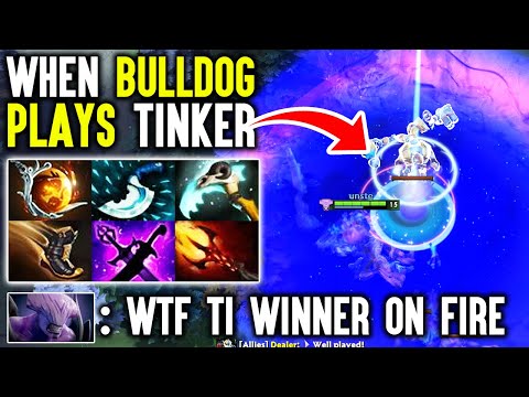 When Bulldog Plays Tinker This Kind Of Things Happens - TI Winner Moves Dota 2