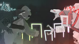 Godzilla VS Kong  Part 2  Sticknodes Animation