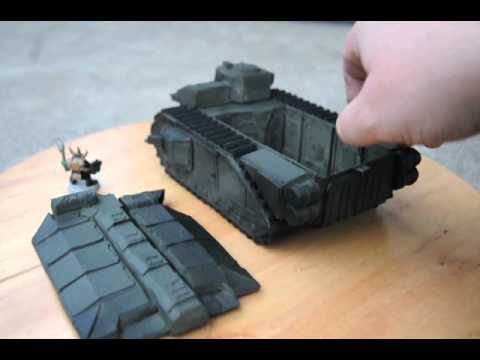 40k Warhammer 40 000 Crassus Armoured Transport, Scratch built