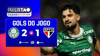 Palmeiras 2 x 1 São Paulo: confira os gols do jogo na narração de Cléber Machado