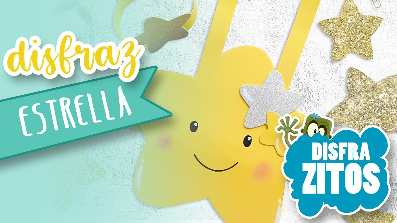 DISFRAZ ESTRELLA GOMA EVA DISFRAZITOS