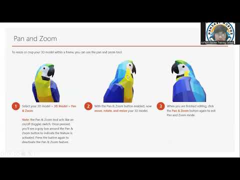 3D Model Animation in PowerPoint Presentation