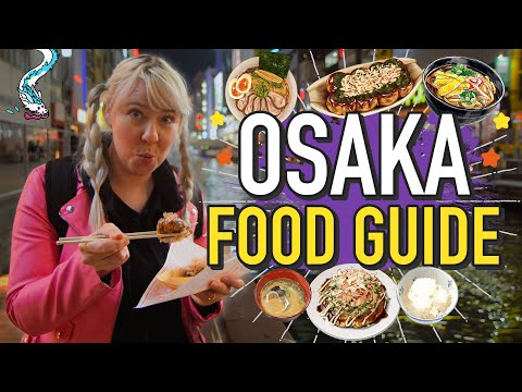 Osaka Tours  👑🐷 Street Food & Local Restaurant Guide