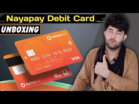 Nayapay Visa Debit Card Unboxing | Nayapay Free Debit Card | Nayapay Debit Card Unboxing Video