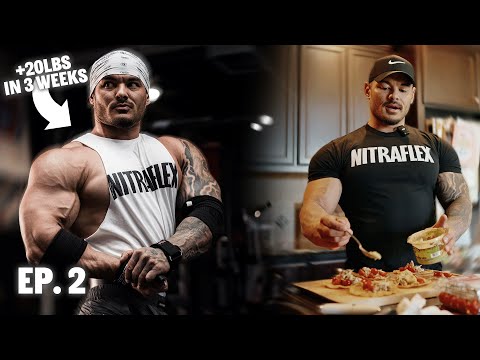 Bulking diet: full day of getting HUGE | Earned, Not Given | ep. 2