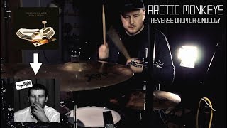 Arctic Monkeys - Reverse Drum Chronology - by Jamie Warren
