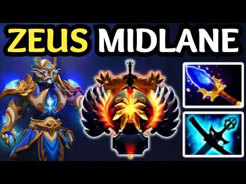 🔥 ZEUS MID IS META — GLOBAL DAMAGE & MAP CONTROL | DOTA 2 🔥