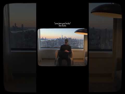 They call it luck. I call it discipline. Follow the main @daviefogarty