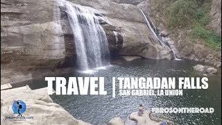 preview picture of video 'EXPLORING TANGADAN FALLS in San Gabriel, La Union with drone shots'