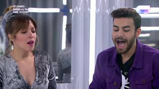 Gisela ensaya "Somebody elses guy" con Agoney | OT 2017