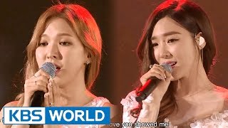 Tiffany &amp; Wendy - Dear Mom [2015 KBS Song Festival / 2016.01.23]