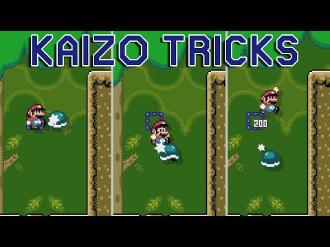 Kaizo Tricks Tutorial in Super Mario Maker 2