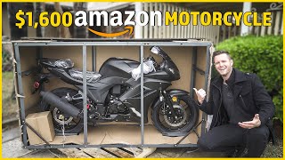 I BOUGHT the most AVERAGE-PRICED Motorcycle on AMAZON ($1,600 NEW)