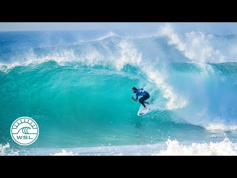 Mikey Backs It Up with Barrel Ride
