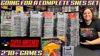 My Collecting Journey! Going for all Super Nintendo (SNES) Games! UPDATE 270/721!