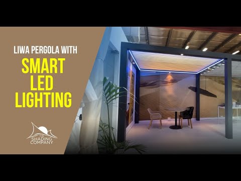 Liwa Pergola with Smart LED Lighting (2023 - Upgraded)