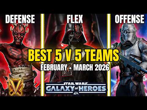 Best 5 v 5 Teams February + March 2026! Will be a Crazy Season