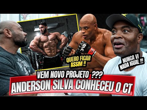 ANDERSON SILVA CONHECEU O CT - ESTÁ VINDO UM NOVO PROJETO ???