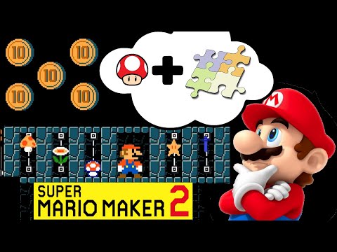Super Mario Maker 2: Power-Up Puzzle Showcase