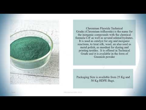 Chromium Fluoride Technical