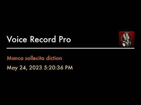 Vaccai - Manca sollecita - Diction and pronunciation