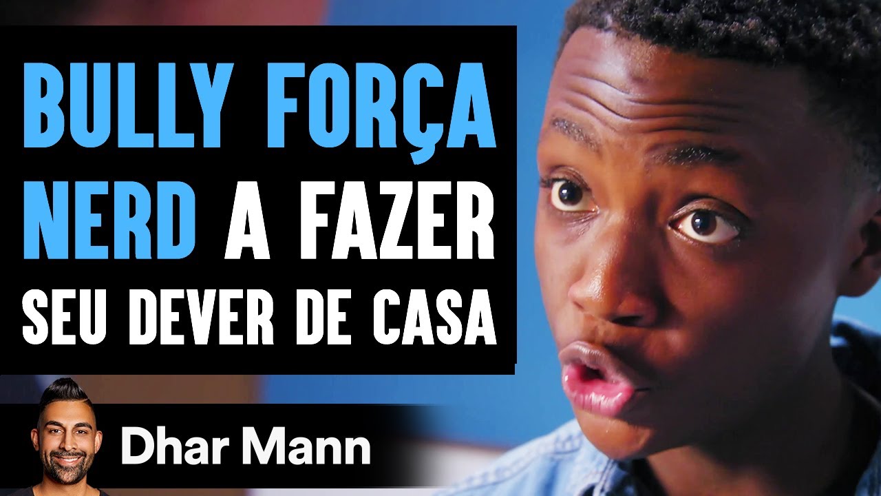 Bully Força NERD A FAZER SEU DEVER DE CASA | Dhar Mann