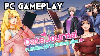 DateJournal: Russian Girls Dating Sim | PC Gameplay