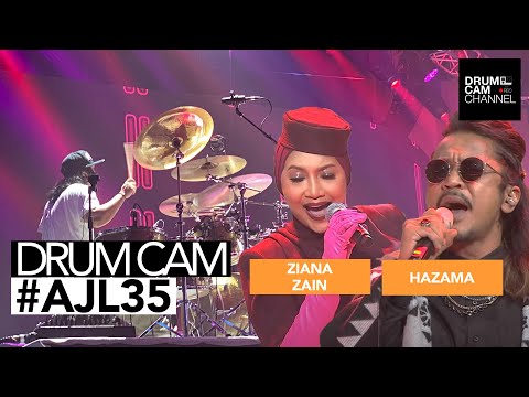 AJL 35 | Hazama & Ziana Zain : Relakan Jiwa 'Mash Up' Madah Berhelah | JENK ALI | DRUMCAM