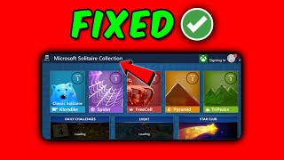Microsoft Solitaire Collection Not Working (FIXED)