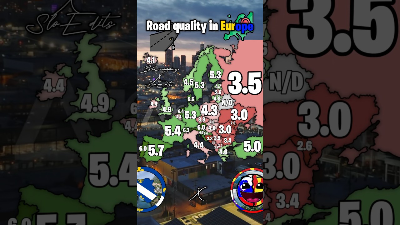 Road Quality In Europe| ft. @SloEdits