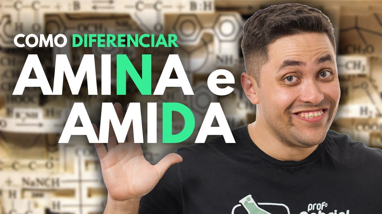 🧪 COMO DIFERENCIAR AMINA DE AMIDA: DEFINITIVO!