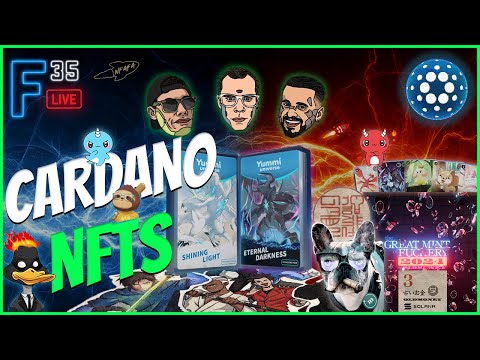 🔴 TOP CARDANO NFTs - Old Money, Yummi Universe, Mallard Order, Levvy Finance & More l F35 Live #89