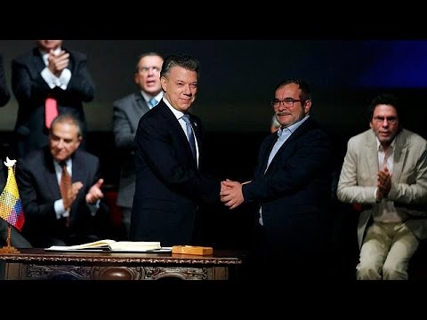 توقيع اتفاق جديد للسلام في كولومبيا