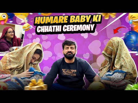 HUMARE BABY KI CHHATHI CEREMONY ❤️ || RajatSwatiVlogs 