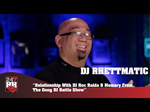 DJ Rhettmatic - DJ Roc Raida & Memory From The Gong DJ Battle Show (247HH Exclusive)