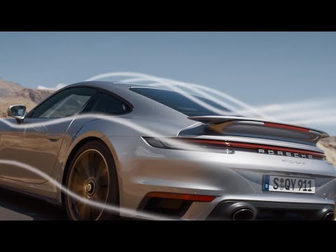 Aerodinámica activa del nuevo 911 Turbo S