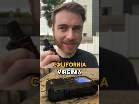 California To Virginia Demo: RAPID RADIOS Push-To-Talk Nationwide Walkie Talkies