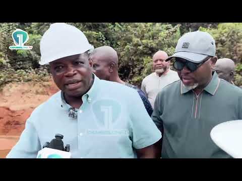 “You Are Not Working” – Roads Minister Blasts Contractor Over Delayed Road Project